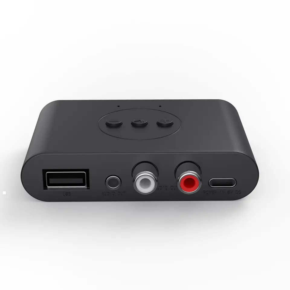 B21 Lower Price Promotion NFC bluetooth Aux Adapter Audio Receiver for Car Amplifier Speaker